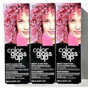 Clairol Color Gloss Up Pretty In Hot Pink Expressive Hair Color 15 washes ( 3 ct